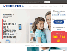 Tablet Screenshot of digitalmantenimientos.com